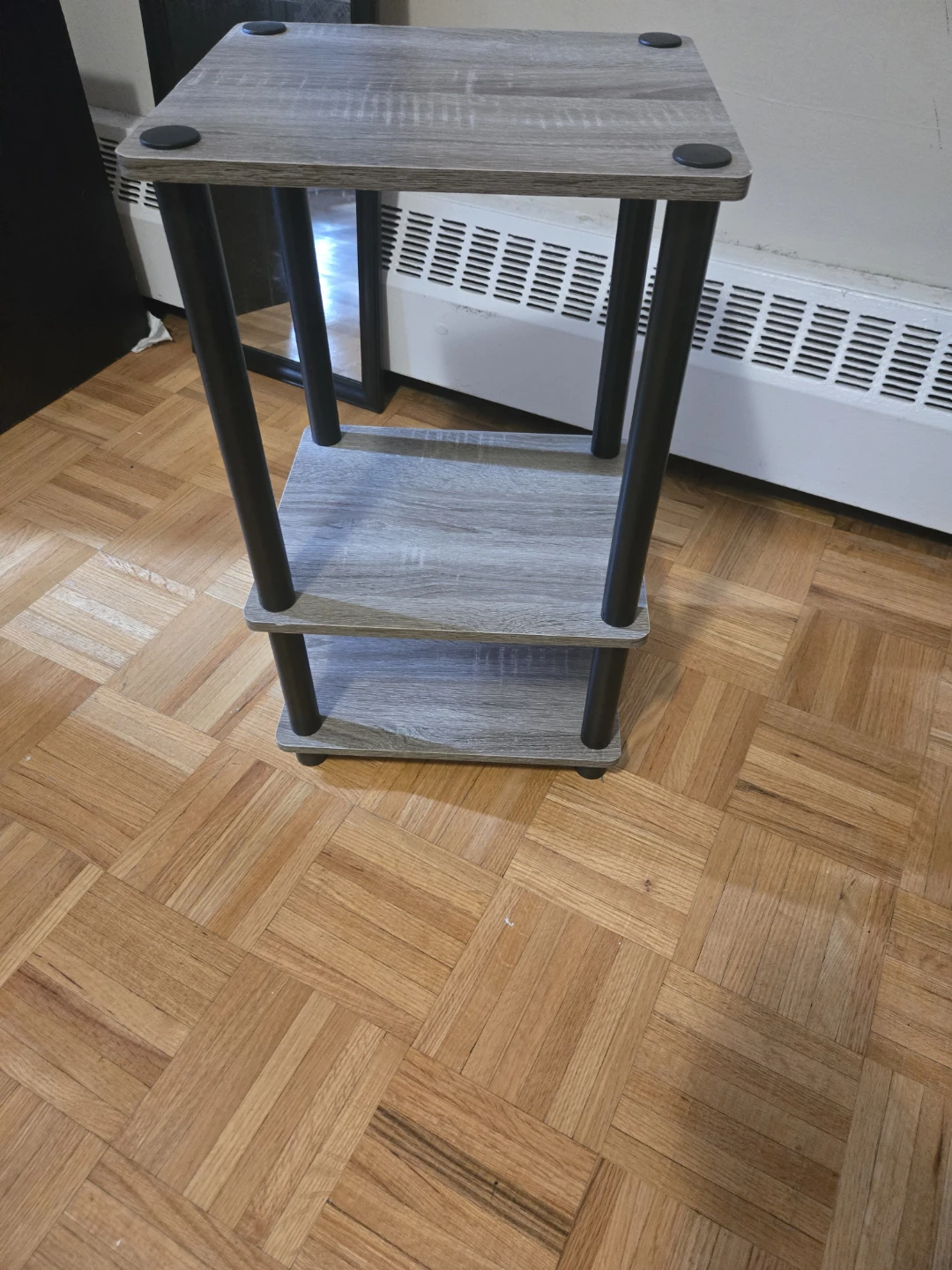 Grey Wood Accent Table / Stand