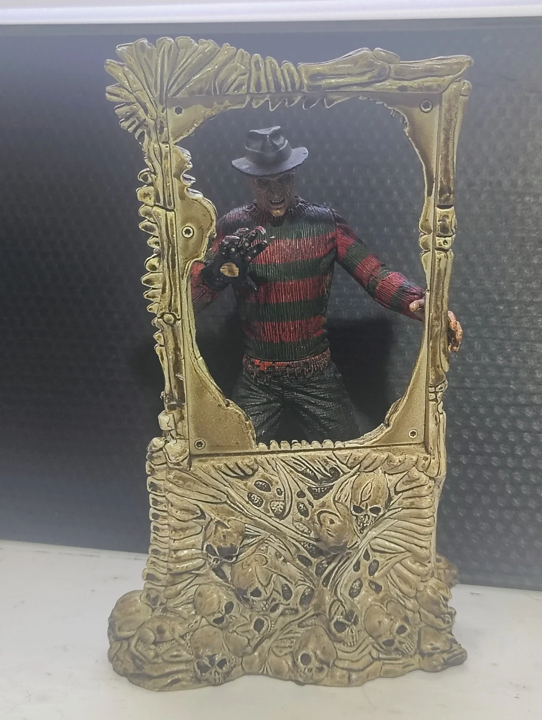 Freddy Krueger Action Figure with Frame - photo 2