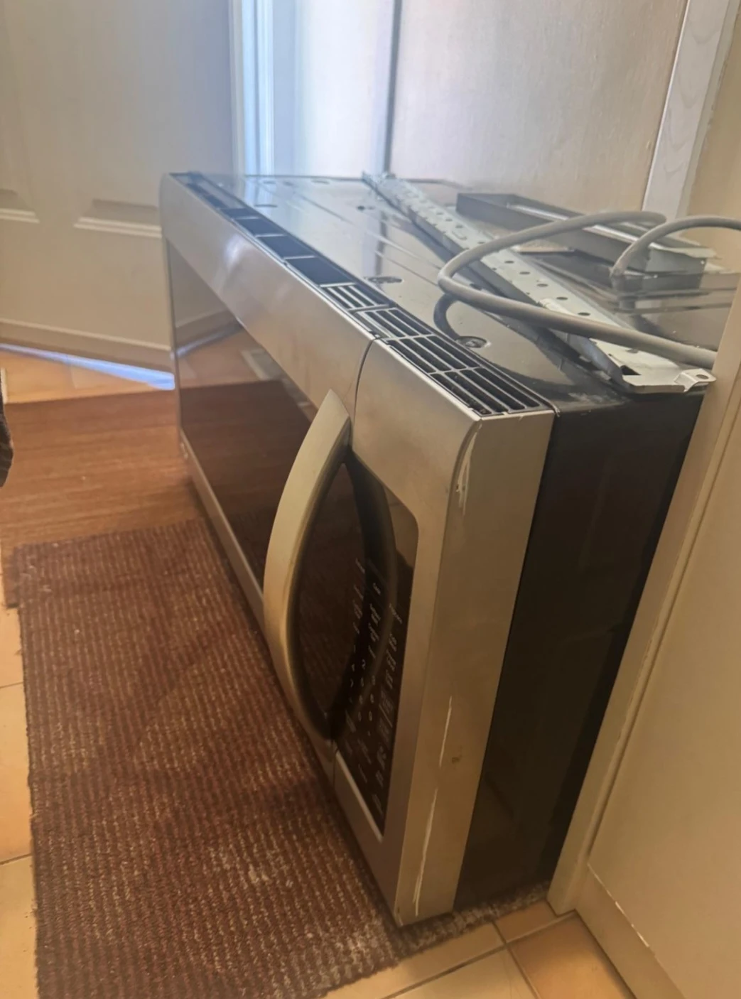 Black Over-the-Range Microwave