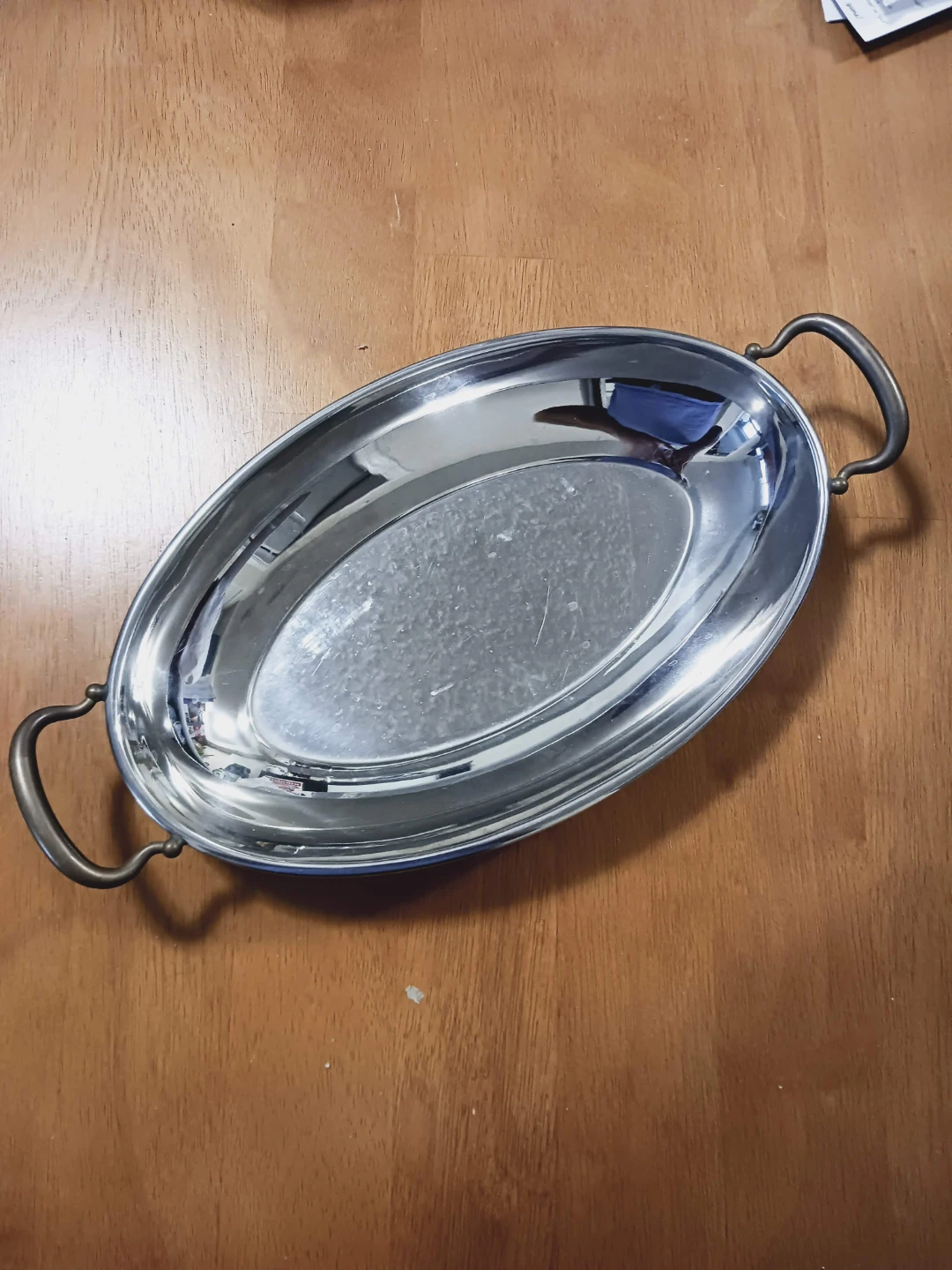 ⚽  Elegant Jean Couzon Oval Serving Platter