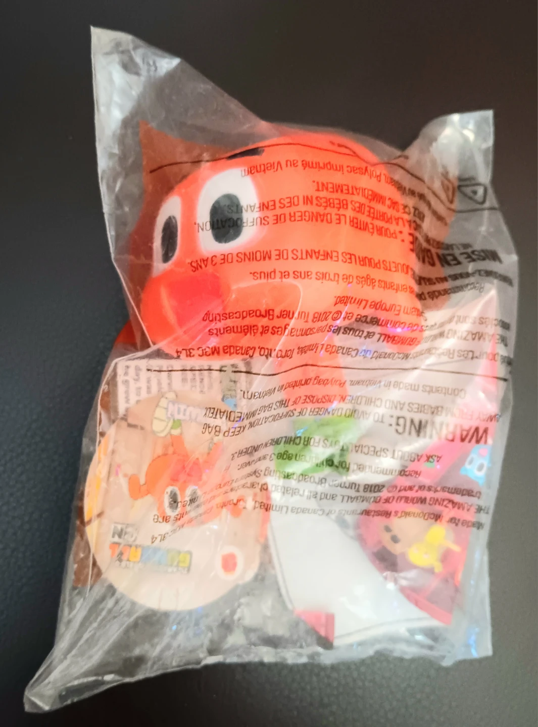 🏀McDonald's The Amazing World of Gumball Darwin Toy🏀 - photo 3
