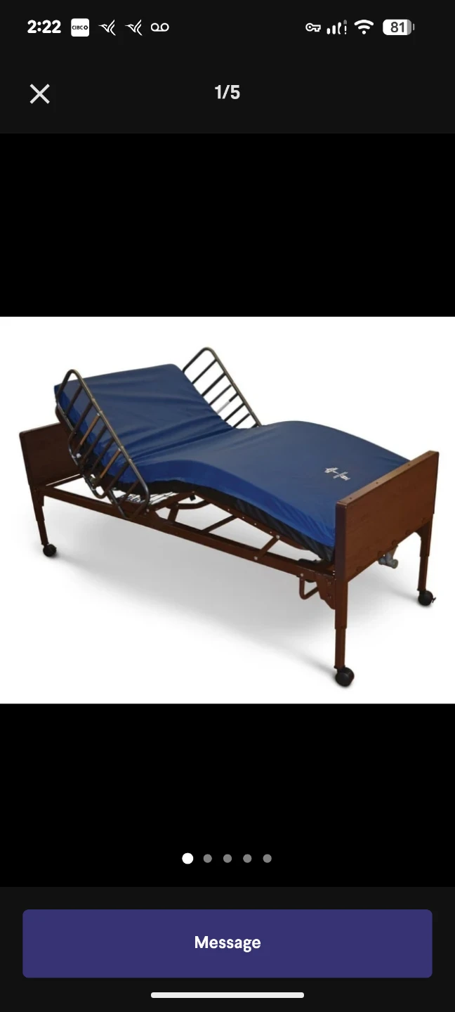 Hospital Bed with Mattress