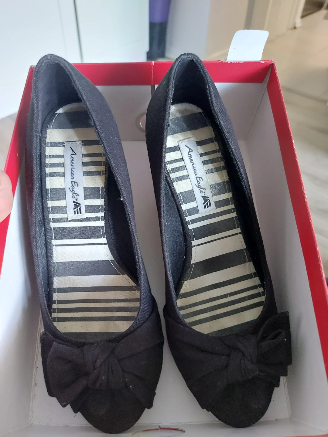American Eagle Black Wedge Heels - photo 5