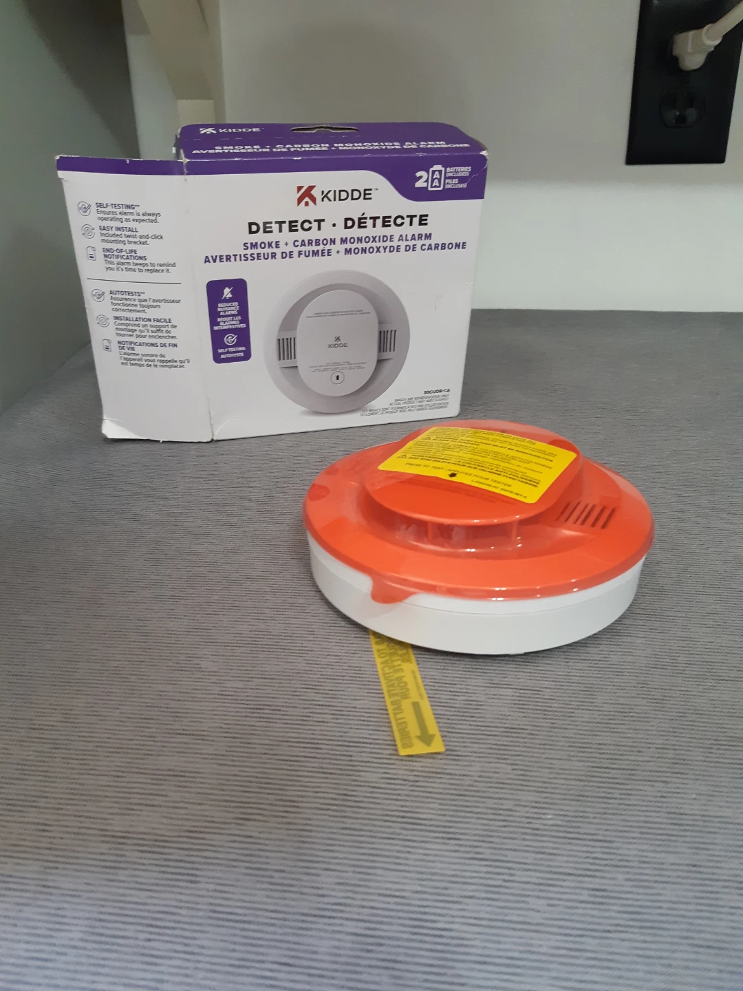 Kidde Hardwired Combination Smoke detector and CO Alarm - photo 4