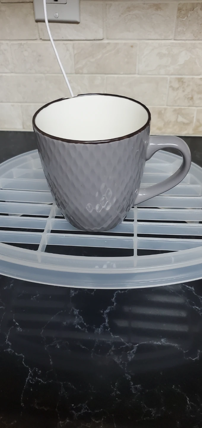 CasaModerna Grey Textured Mug ⚽️⚽️⚽️