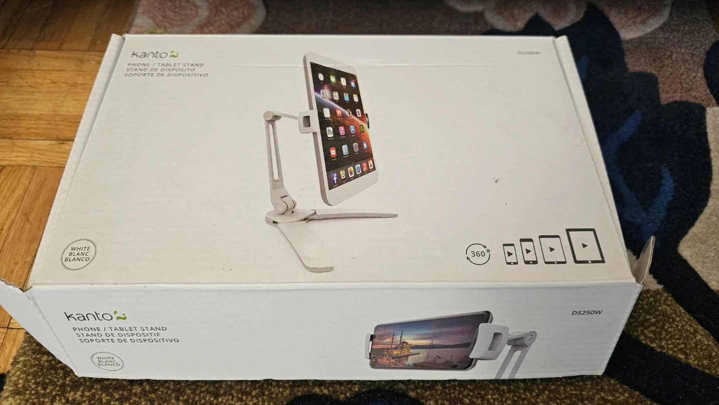 Kanto DS250W White Phone/Tablet Stand