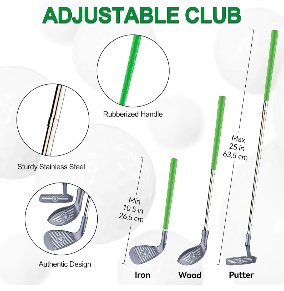 Kids Golf Club Set with Adjustable Club - photo 3
