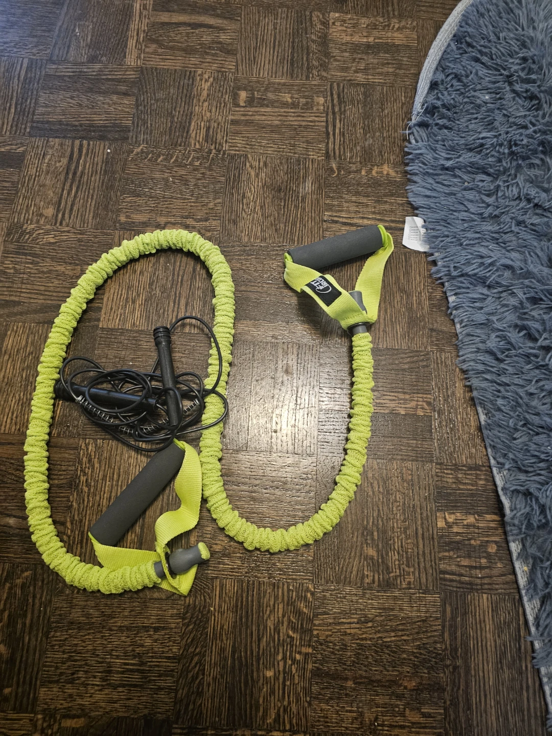 FIT-PRO Resistance Band and Jump Rope Set