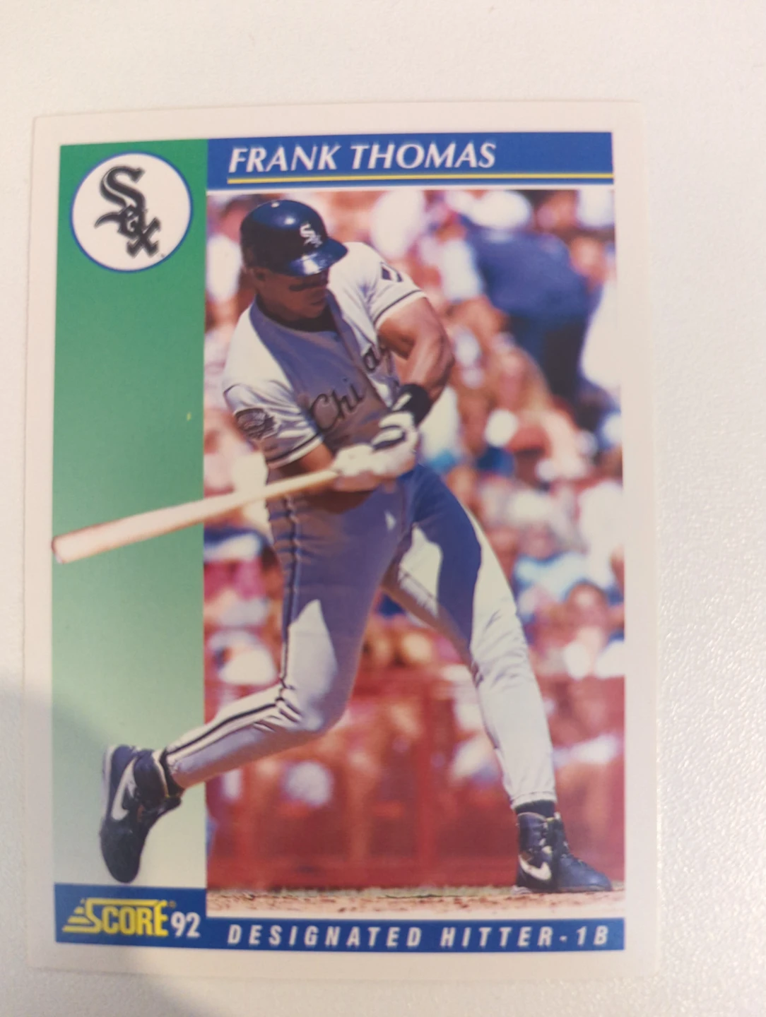 1992 Score Baseball Card - Frank Thomas ⚽