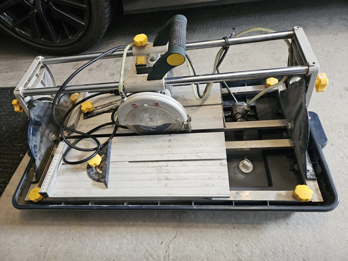 Mastercraft Sliding Wet Tile Saw