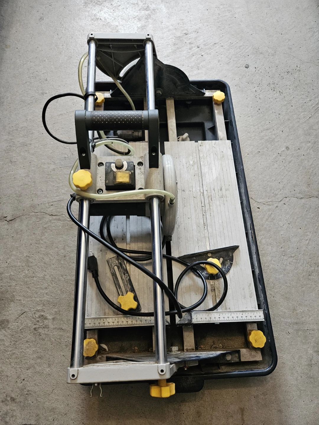 Mastercraft Sliding Wet Tile Saw - photo 4