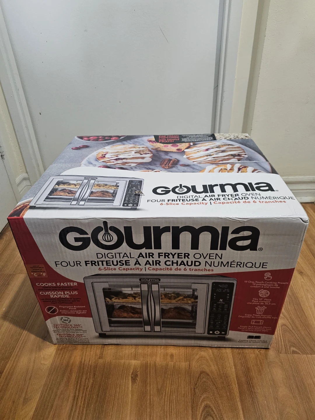 GOURMIA Digital Air Fryer Toaster Oven ⚽️