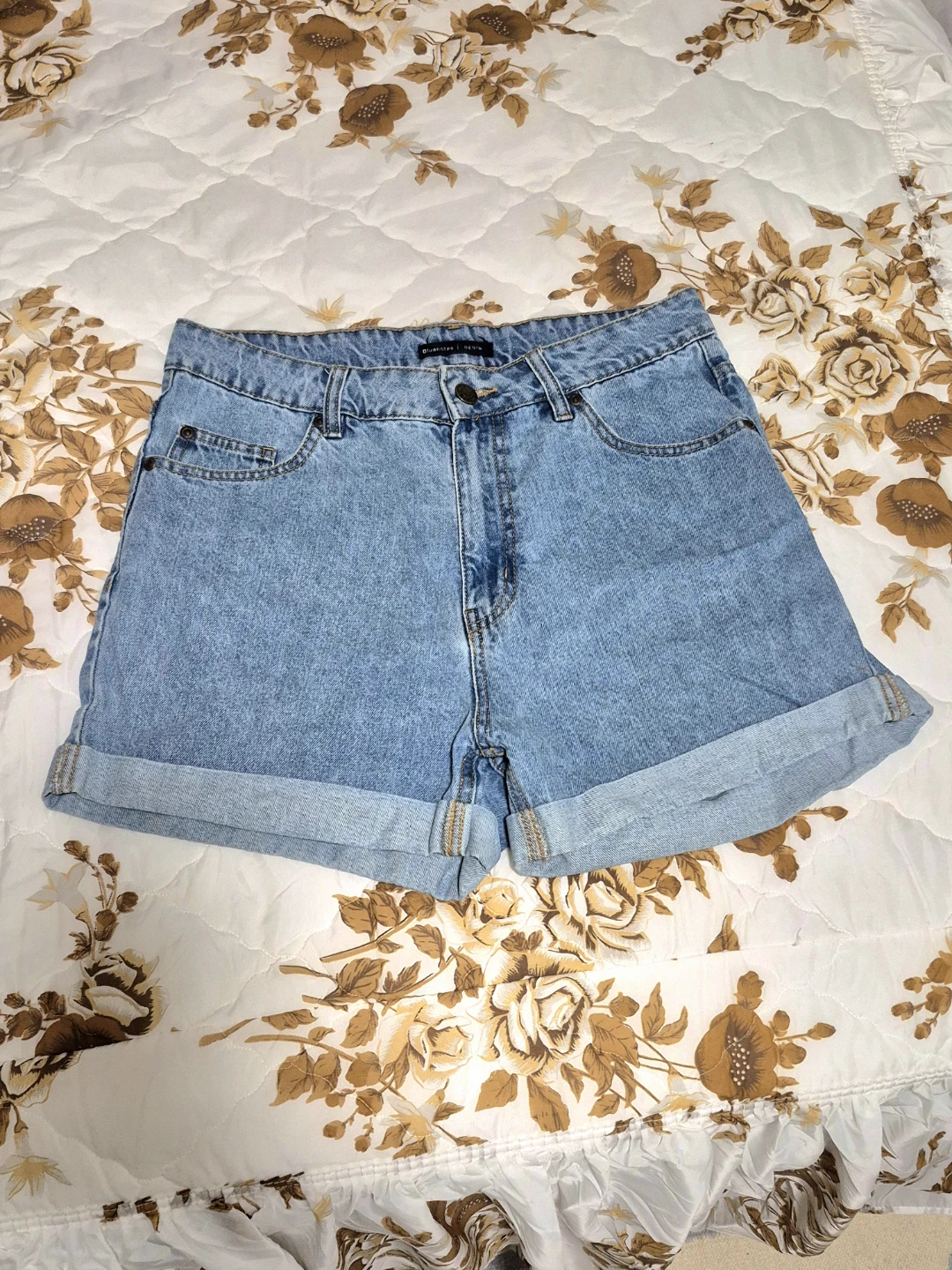 Womens denim shorts