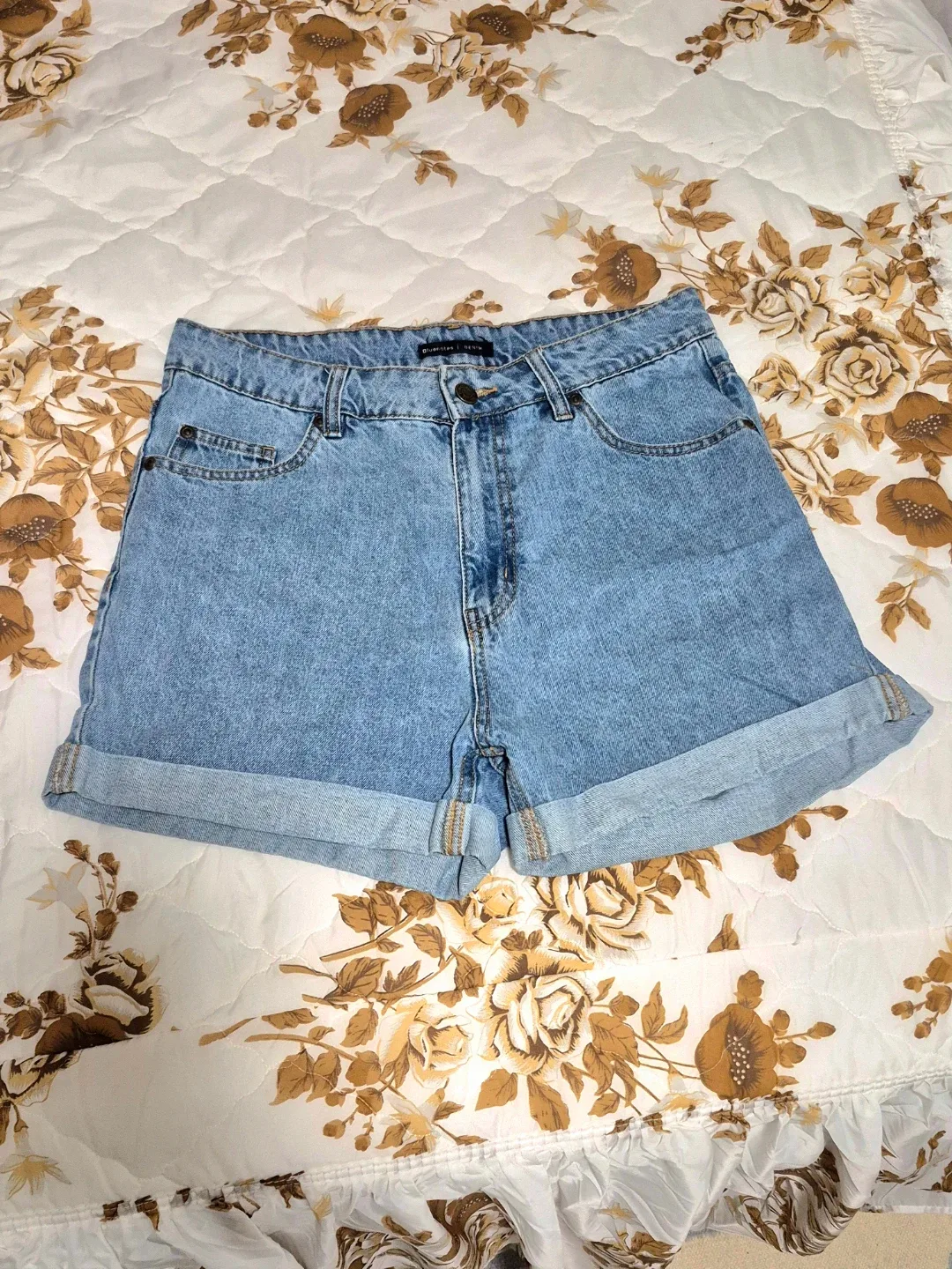 Womens denim shorts