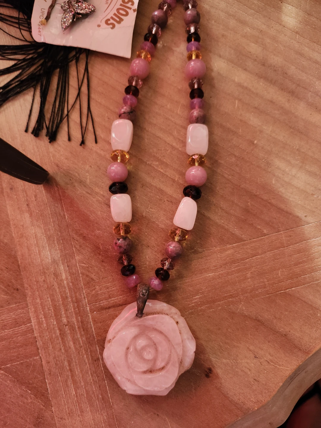 Rose Quartz necklace