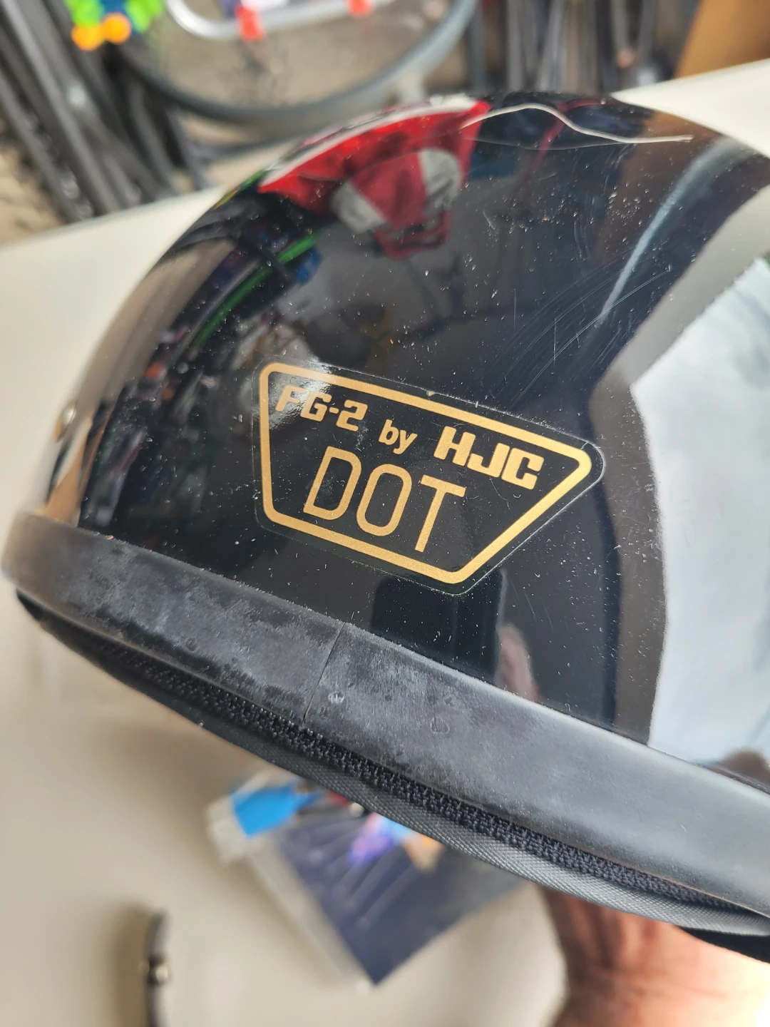 HJC FG-2 DOT Motorcycle Helmet - photo 3