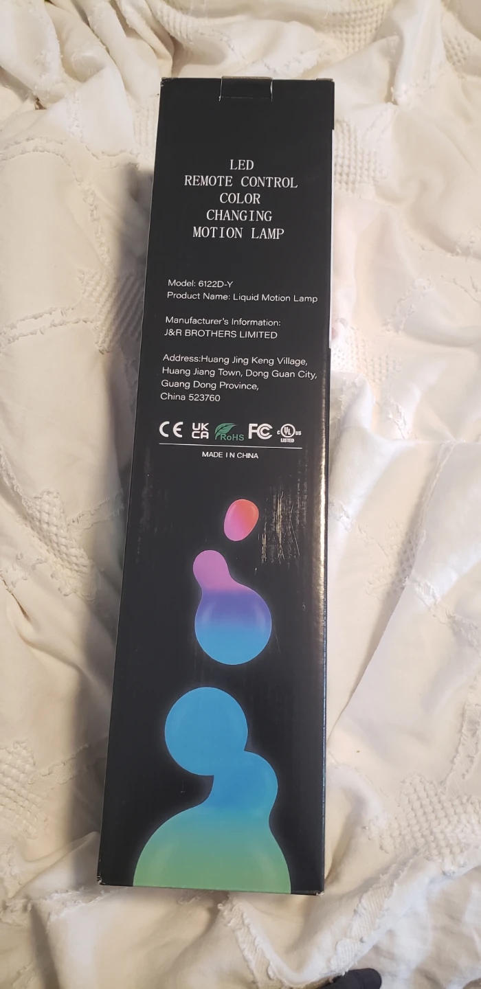 J&R Brothers Limited LED Color Changing Motion Lamp - photo 4