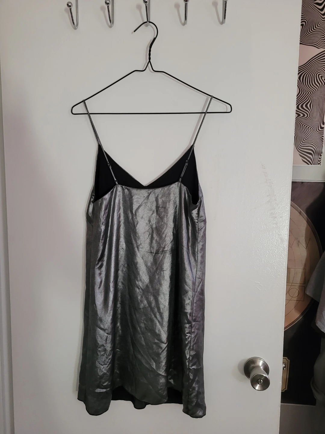 Silver Slip Dress - photo 2