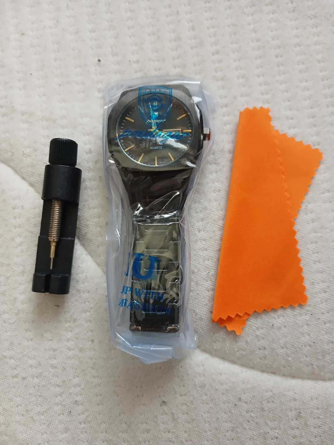 Black Poedagar Quartz Watch - photo 5