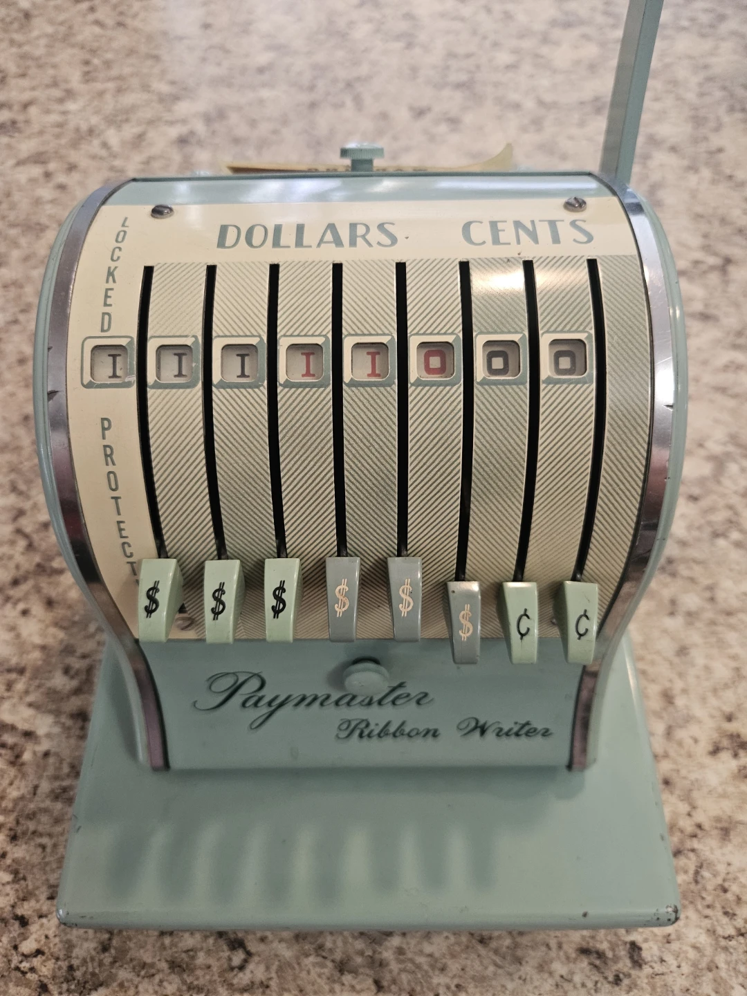 Paymaster Ribbon Writer Calculator - photo 2