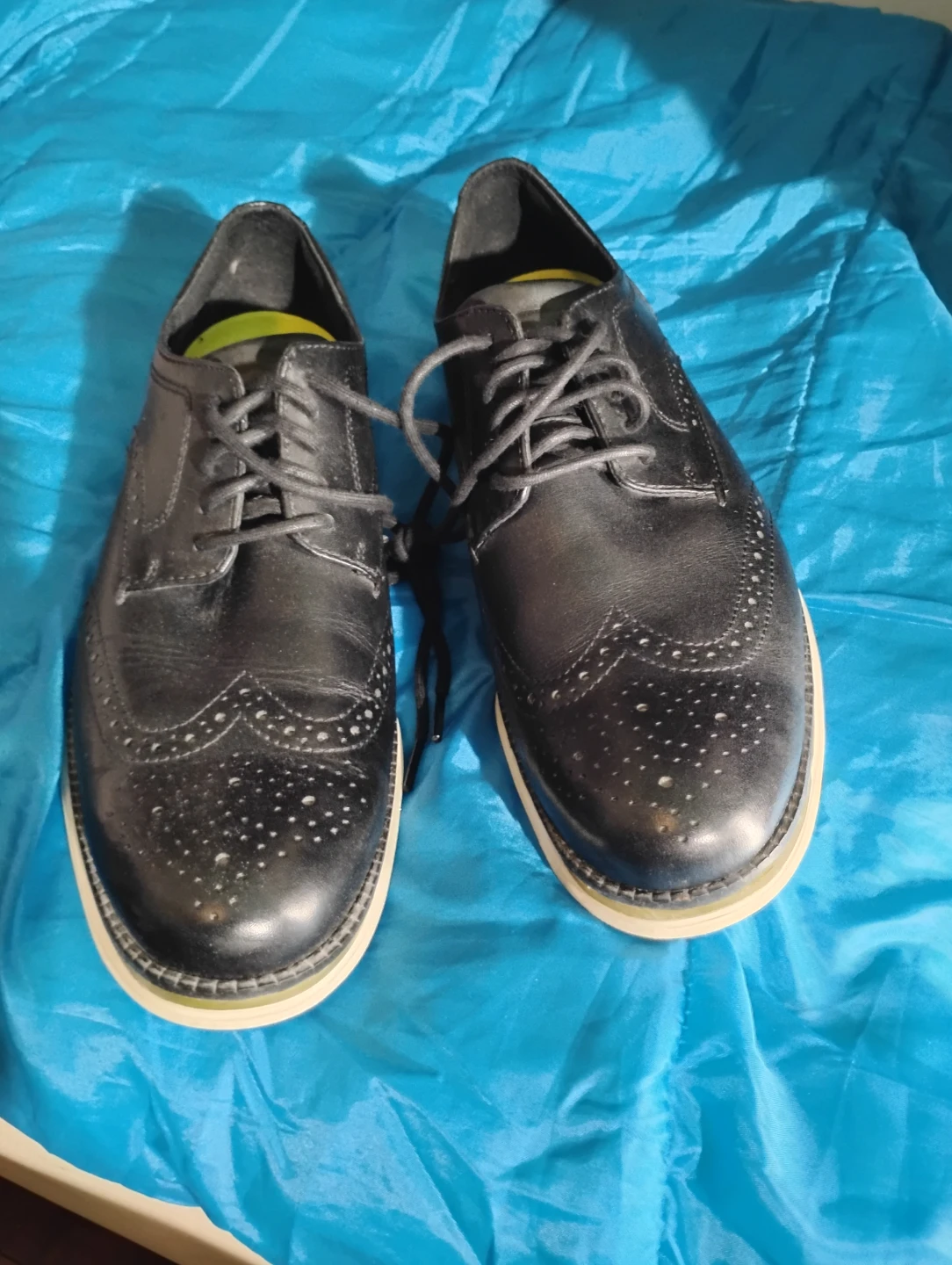 Black  Wingtip Dress Shoes