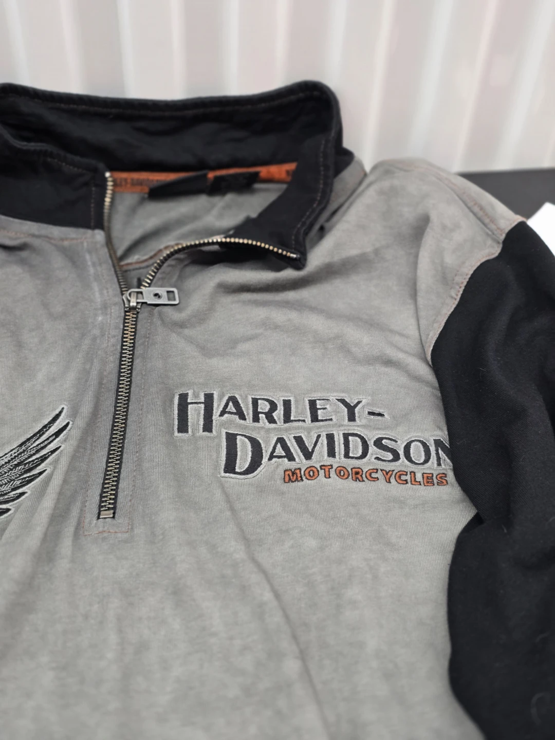 Harley-Davidson Quarter-Zip Pullover & Playing Cards - photo 4