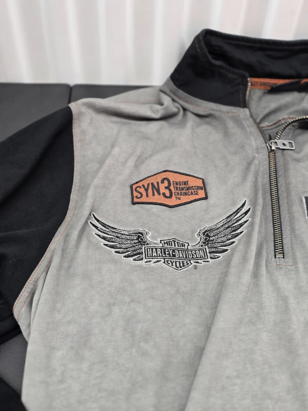 Harley-Davidson Quarter-Zip Pullover & Playing Cards - photo 5