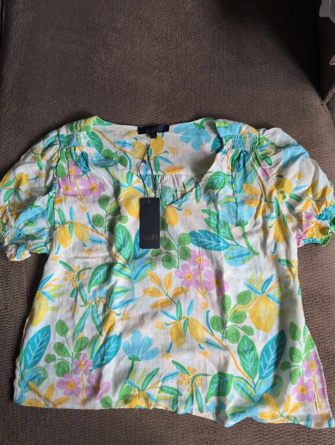 Rachel Printed Blouse ⚽