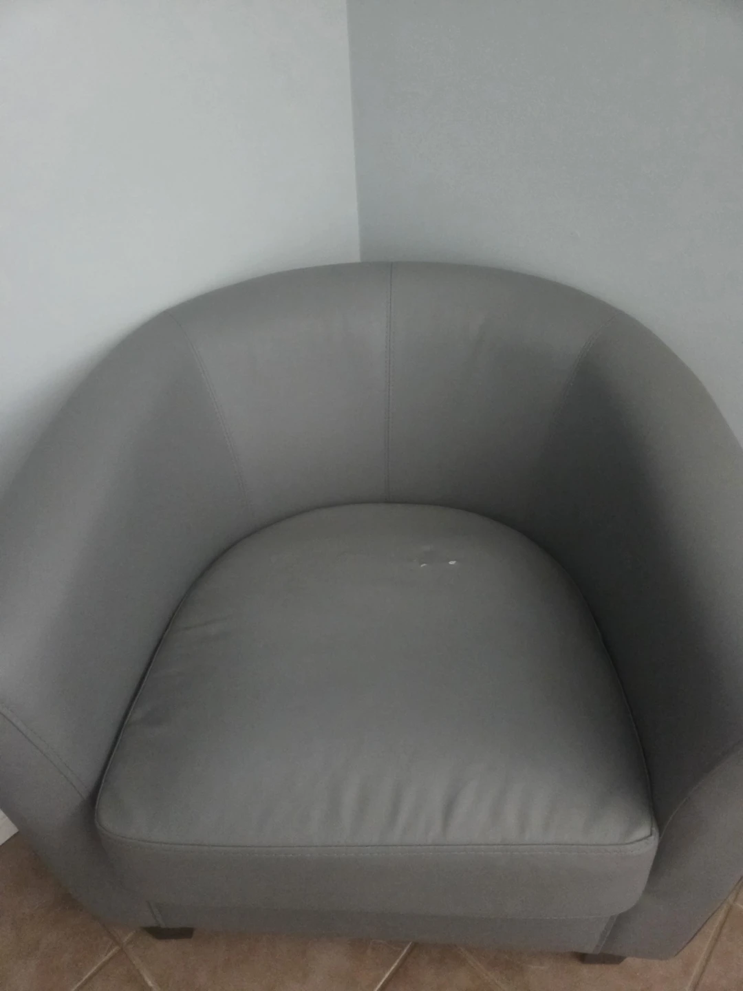 Grey Accent Chair