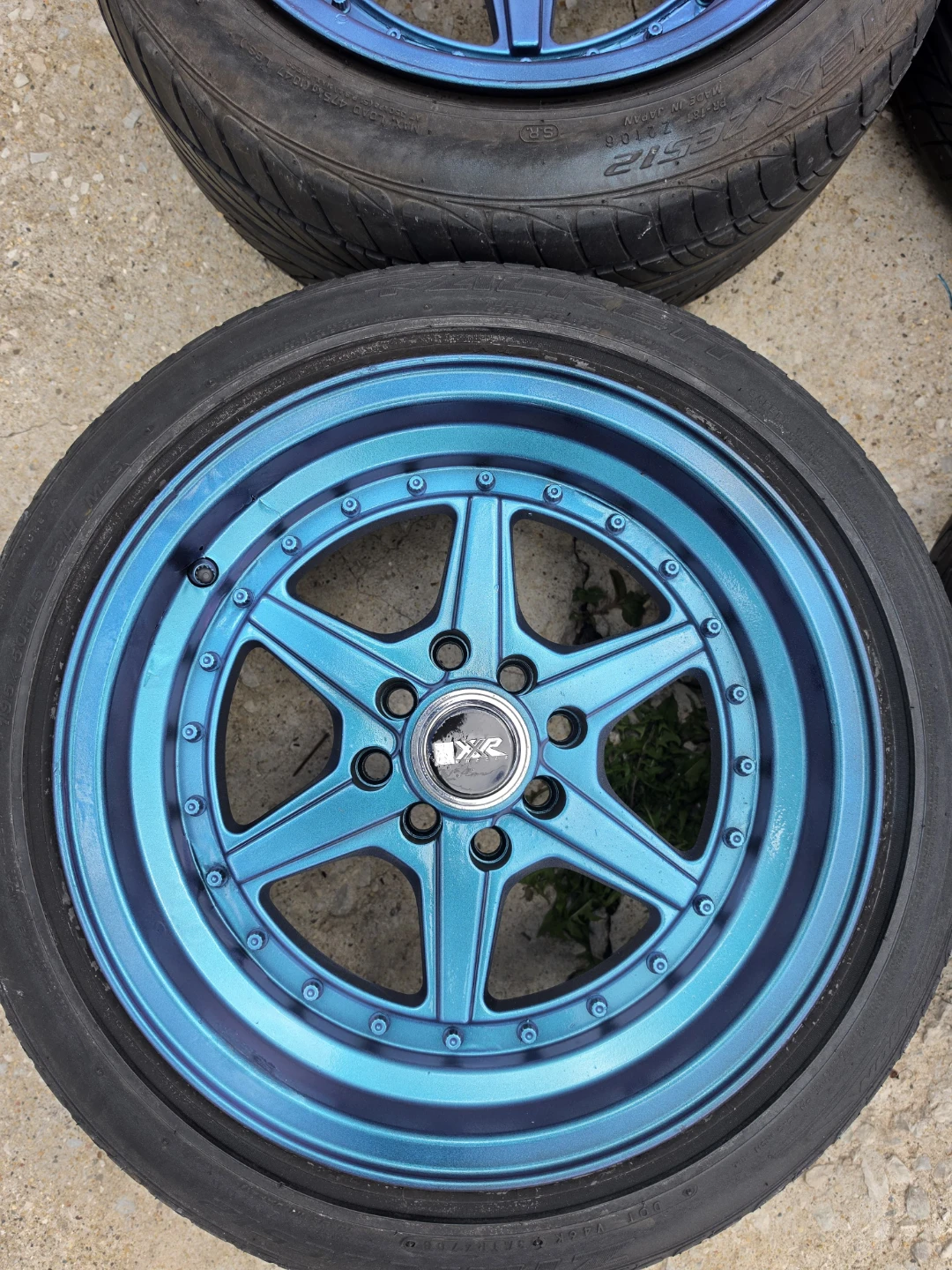 15 inch XXR rims wheels 4x100 4x114.3 new tires chameleon - photo 4