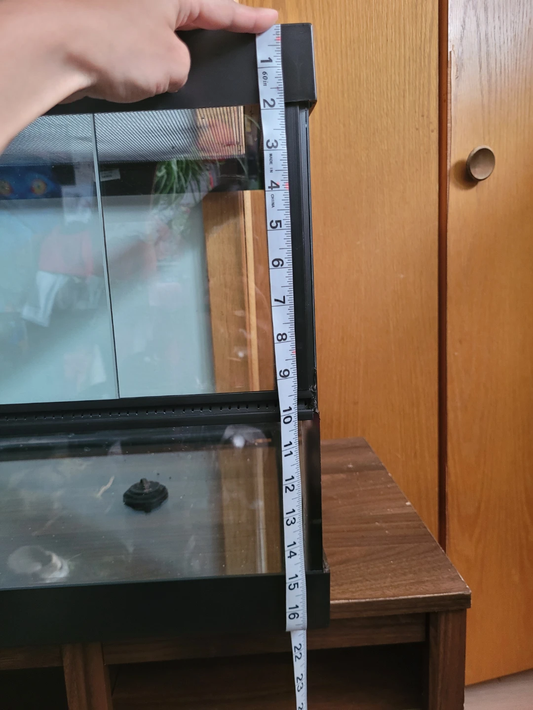 40 Gallon Terrarium + Decorations + Free Stand - photo 4
