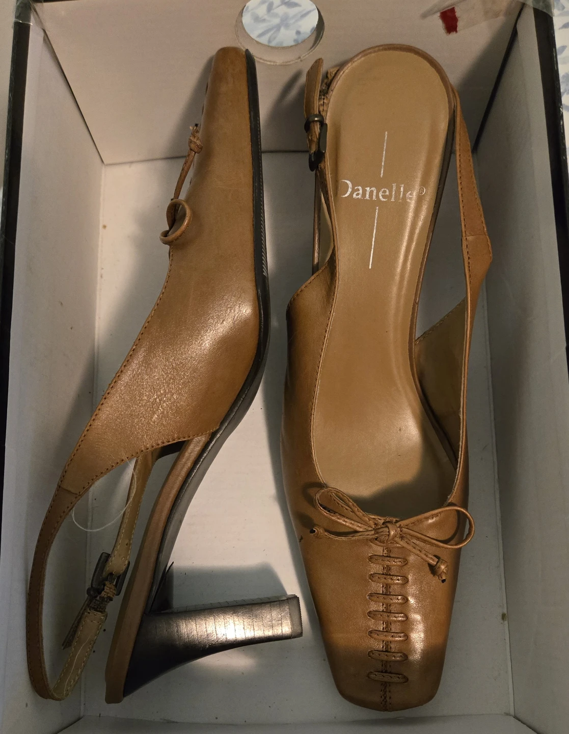 Danielle Women's Slingback Heels - Size 8M - photo 3