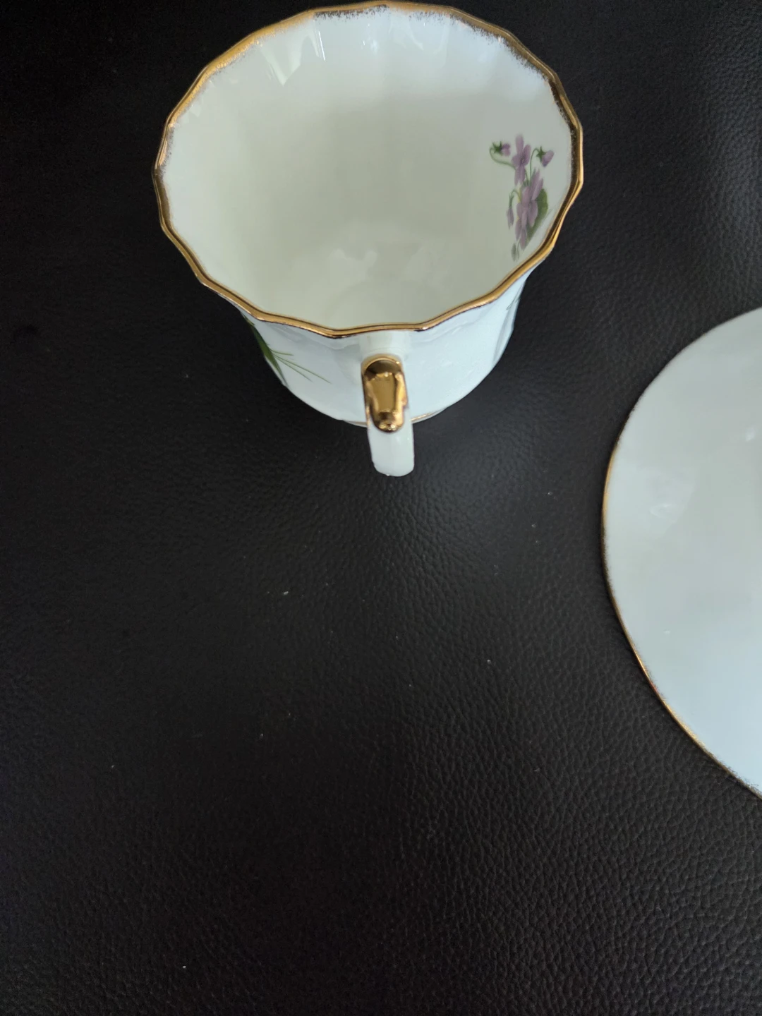Elizabethan Fine Bone China Tea Cup and Saucer Set - photo 5