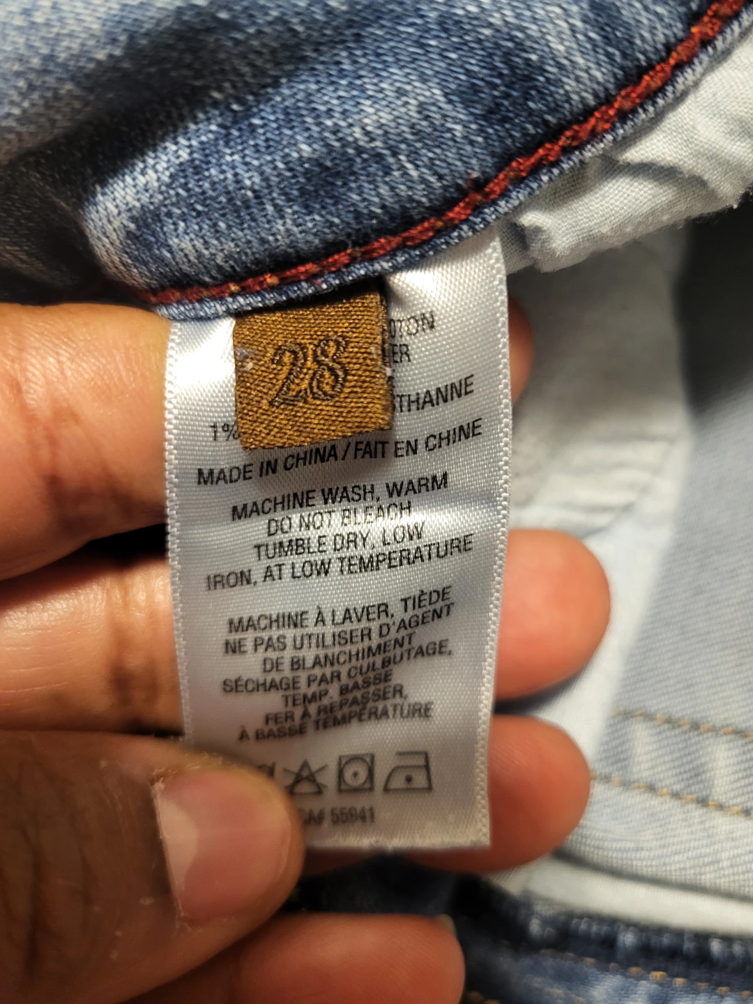 Tainted Bean Slim Jeans Size 28 - photo 5