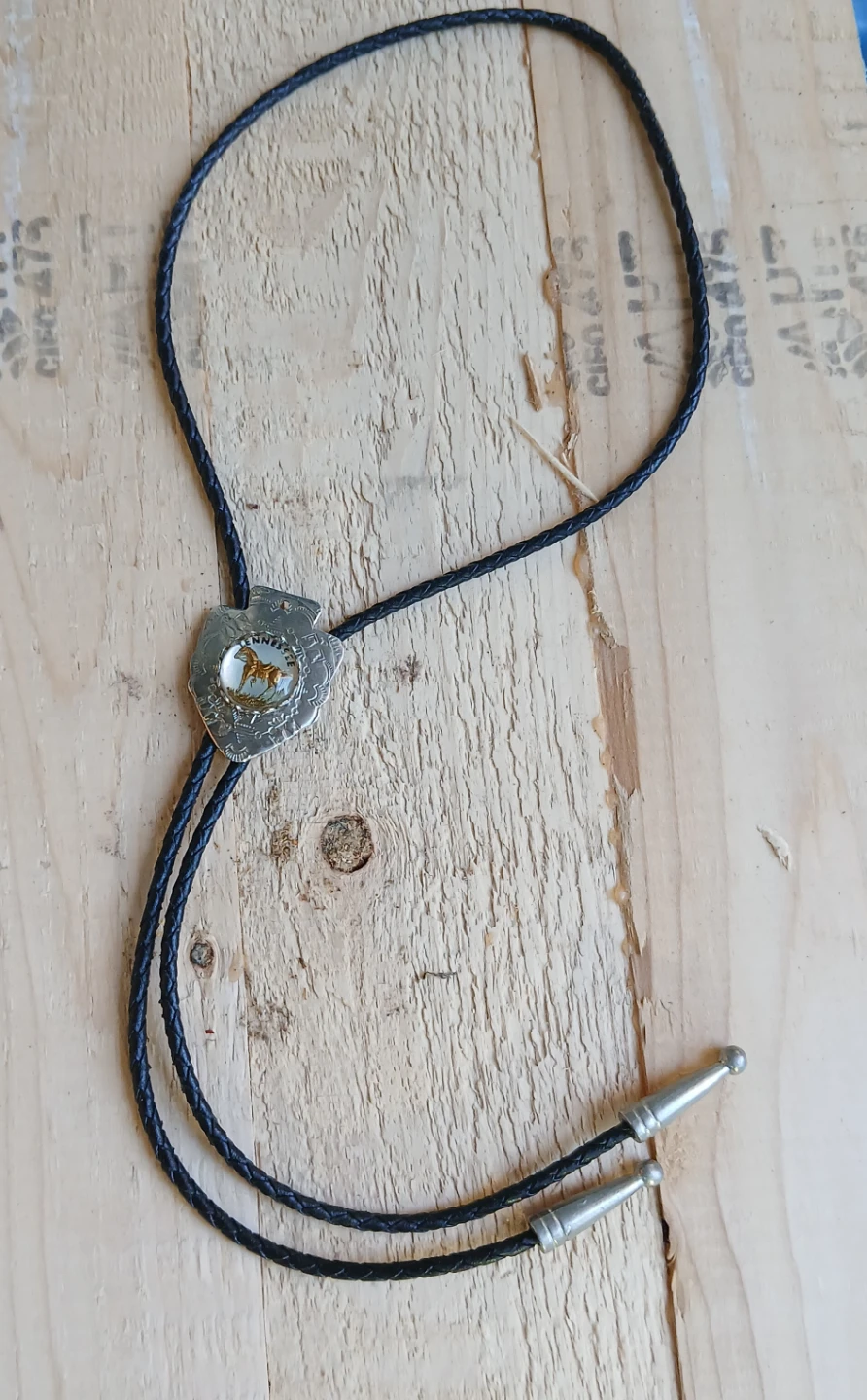 Vintage Tennessee Horse Bolo Tie