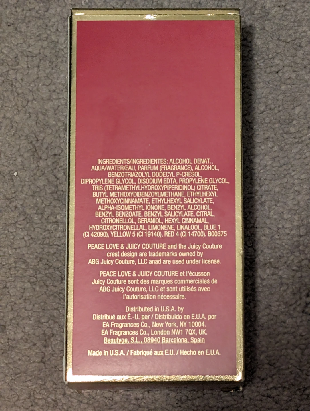 Juicy Couture Peace Love & Juicy Couture Eau de Parfum 100mL - photo 2