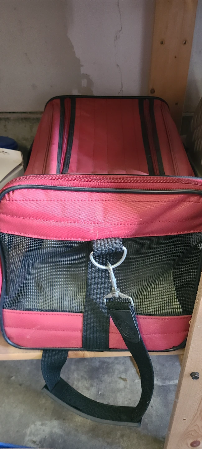 Red Pet Carrier Bag
