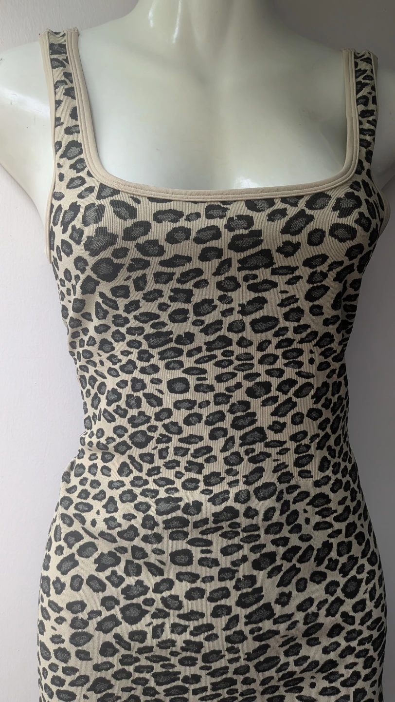 Leopard Print Tank Dress size small - photo 2