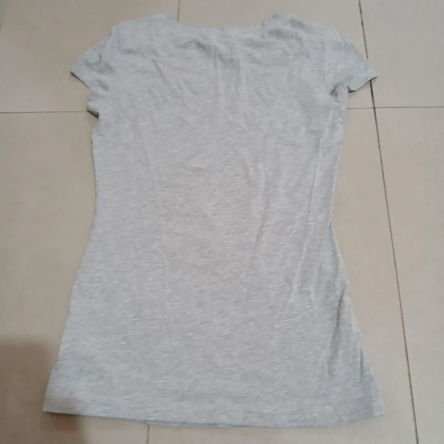 Y2K Bebe Grey Rhinestone Logo T-Shirt - photo 5