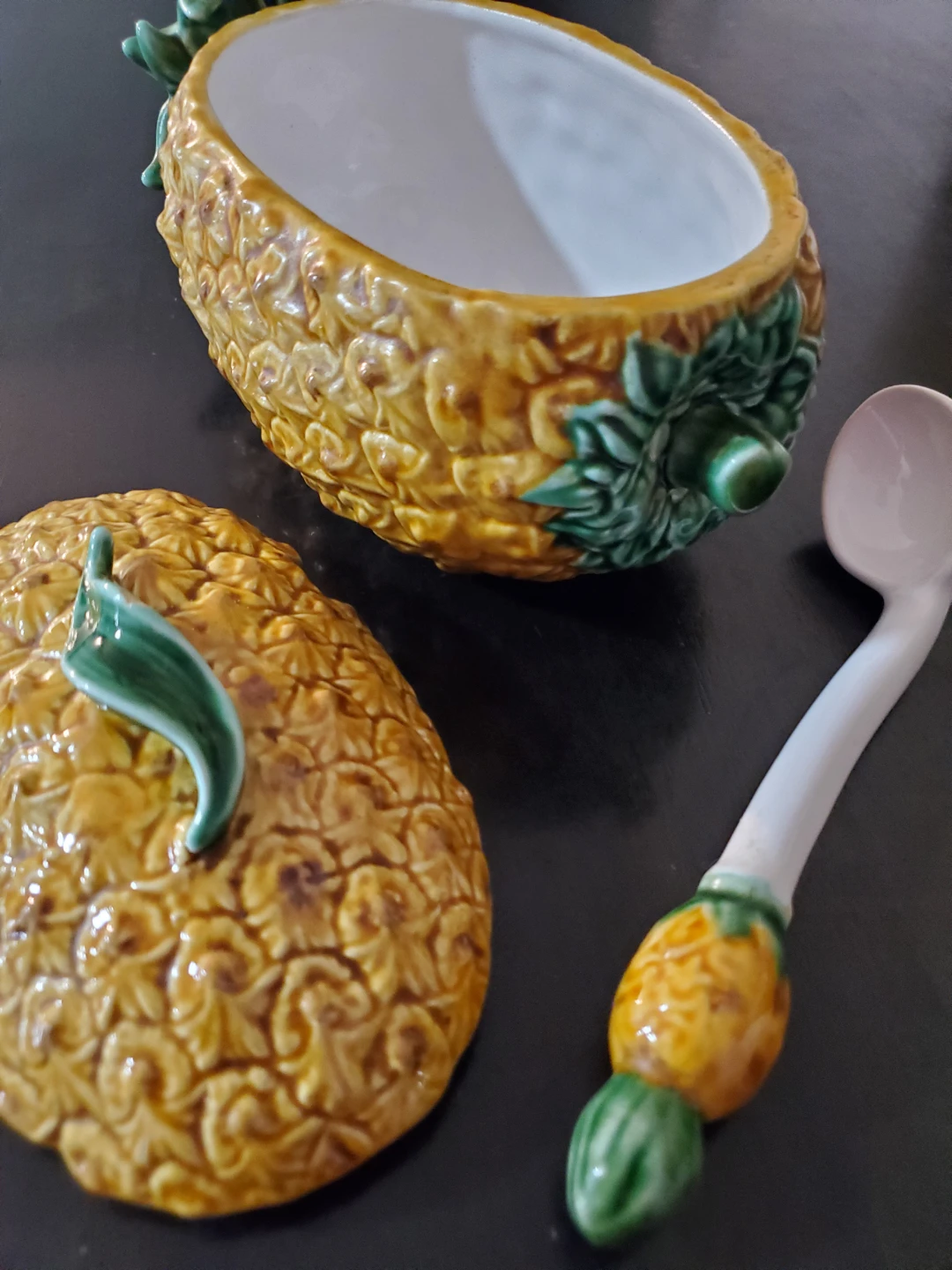 Portuguese Pineapple Serving Dish - photo 4