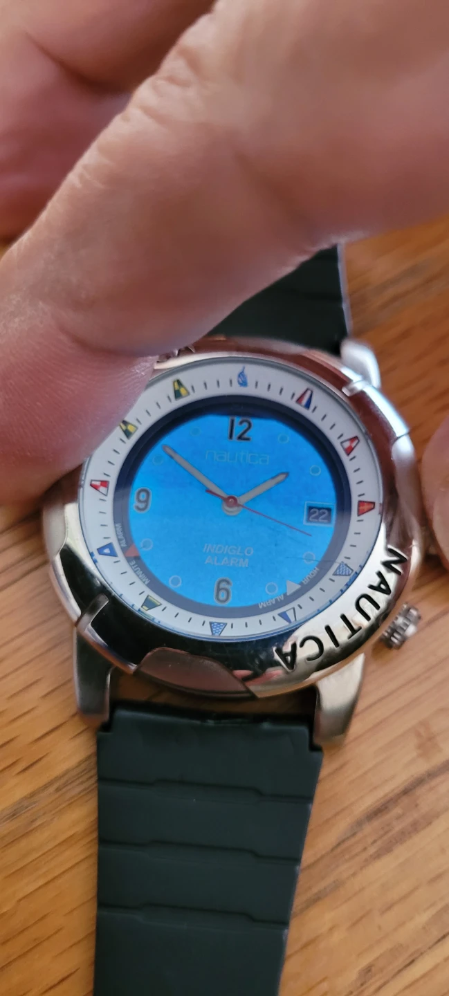 Nautica Indiglo Alarm Watch - photo 2