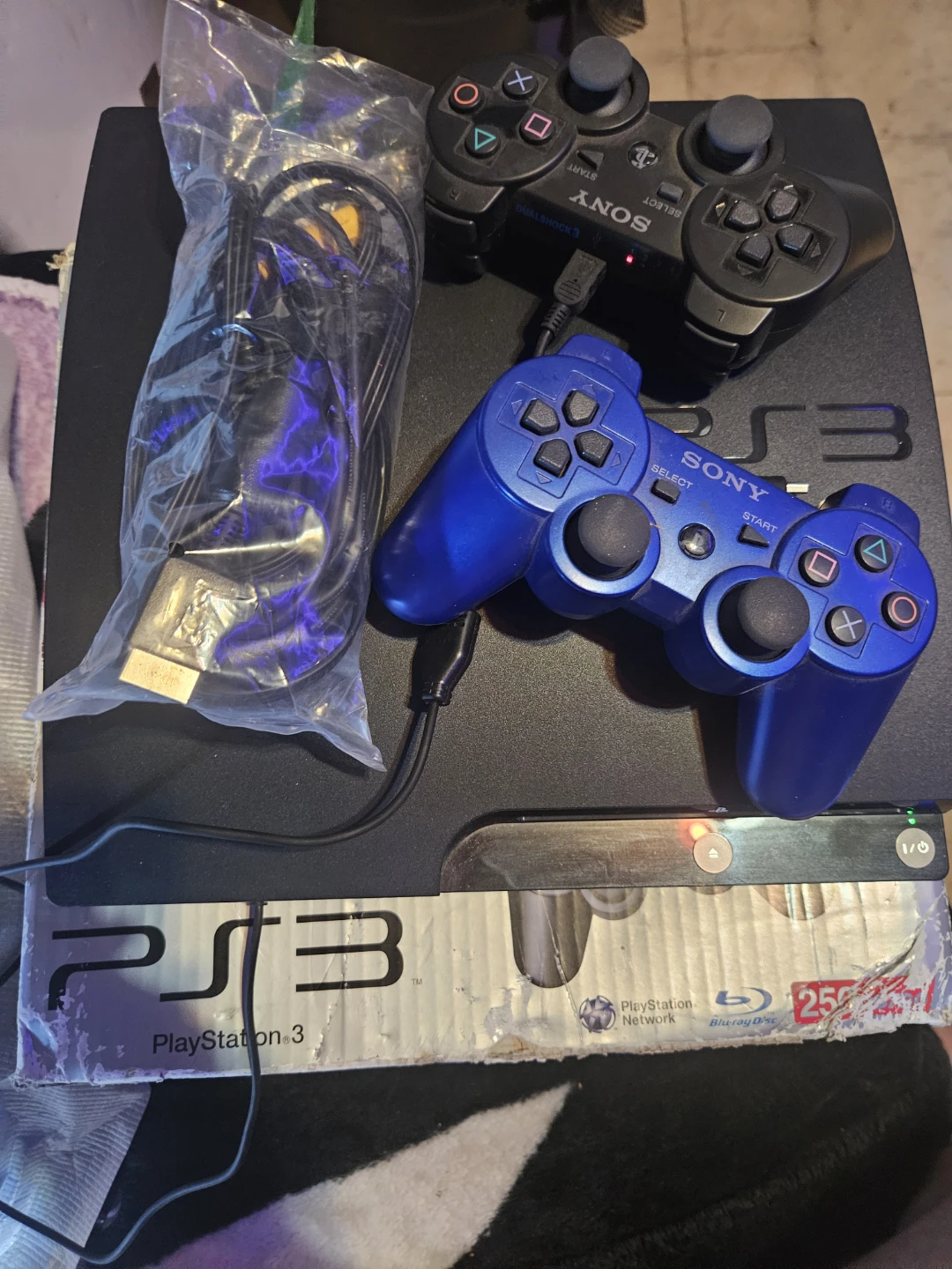 Sony PlayStation 3 (PS3) Console with Controllers
