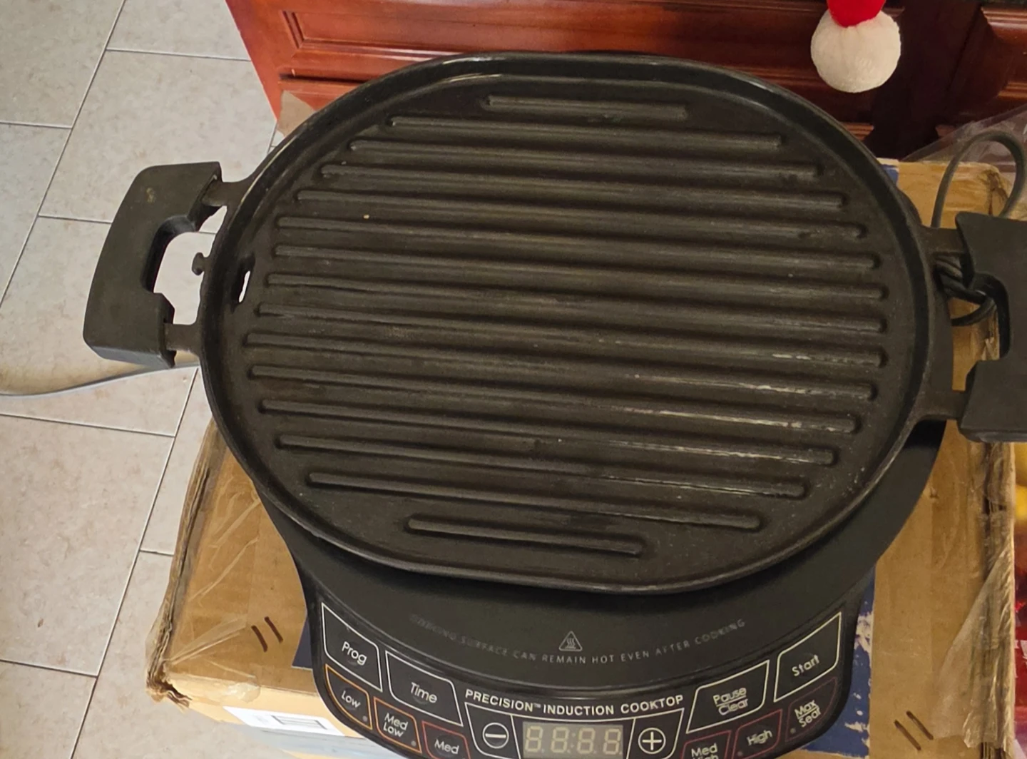 Precision Induction Cooktop Electric Grill