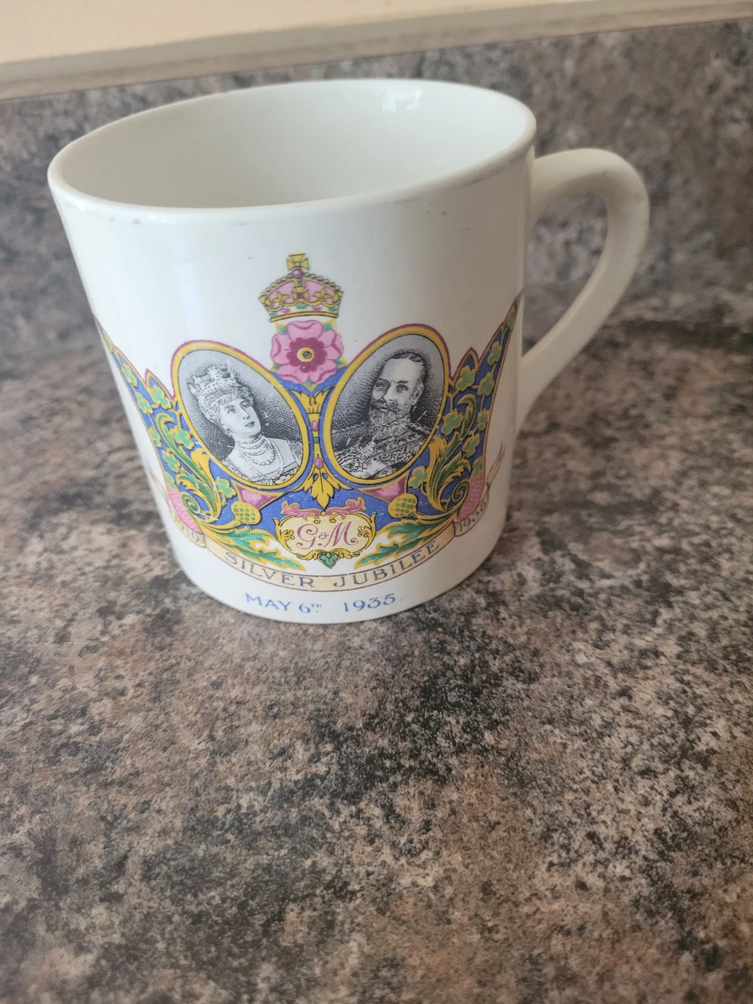 Silver Jubilee Commemorative Mug - May 6th 1935