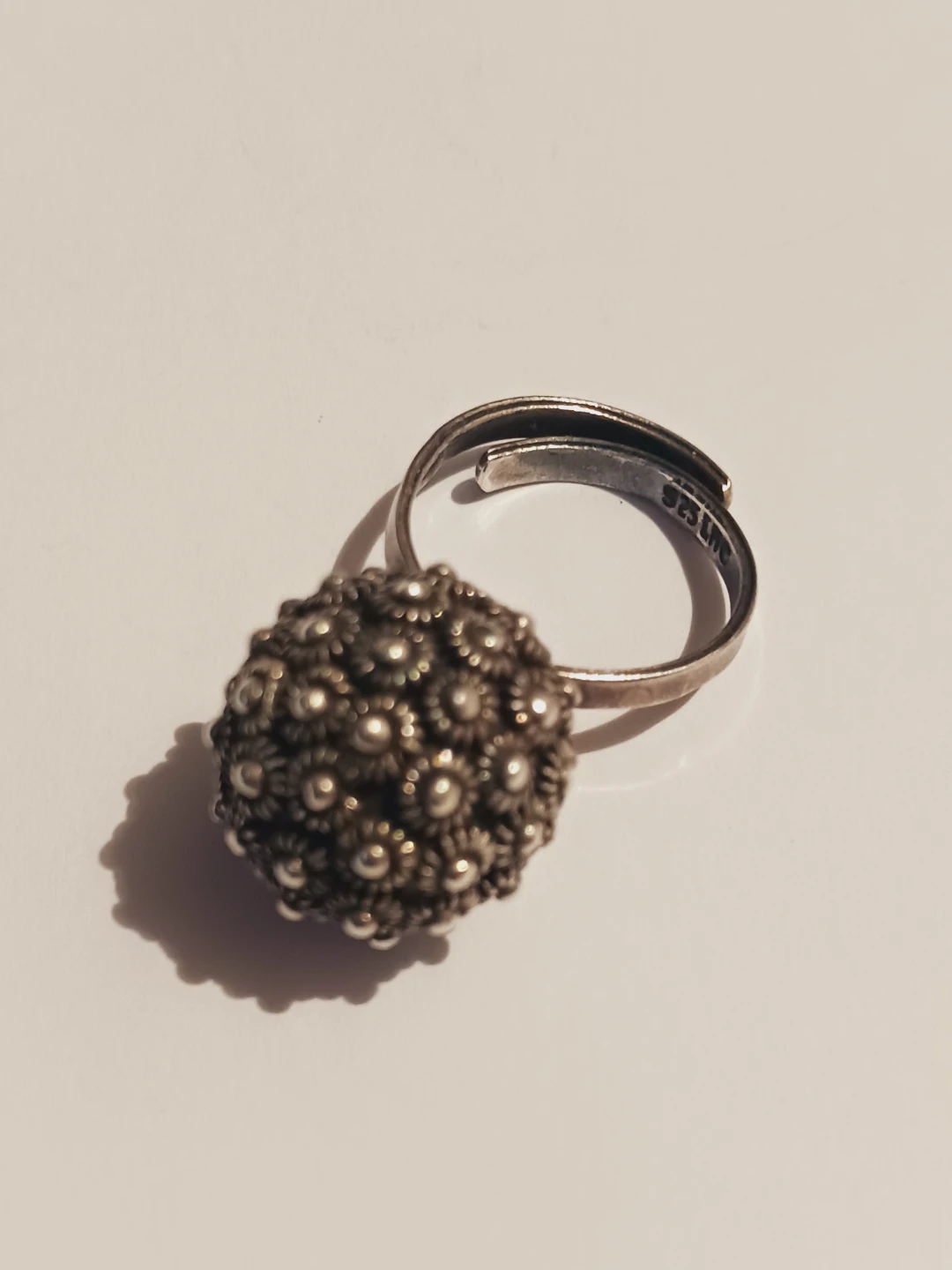 Beautiful Vintage Sterling Silver 925 Filigree Ring.7. - photo 2