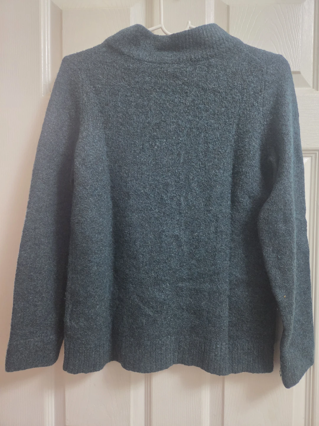 Tommy Hilfiger Mock Neck Sweater - Teal - Size M - photo 2