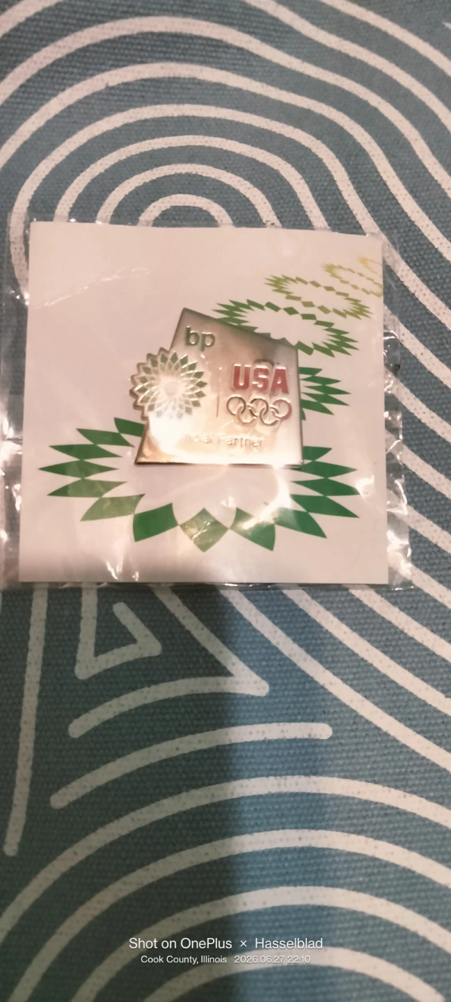 BP USA Olympic Partner Pin London 2012