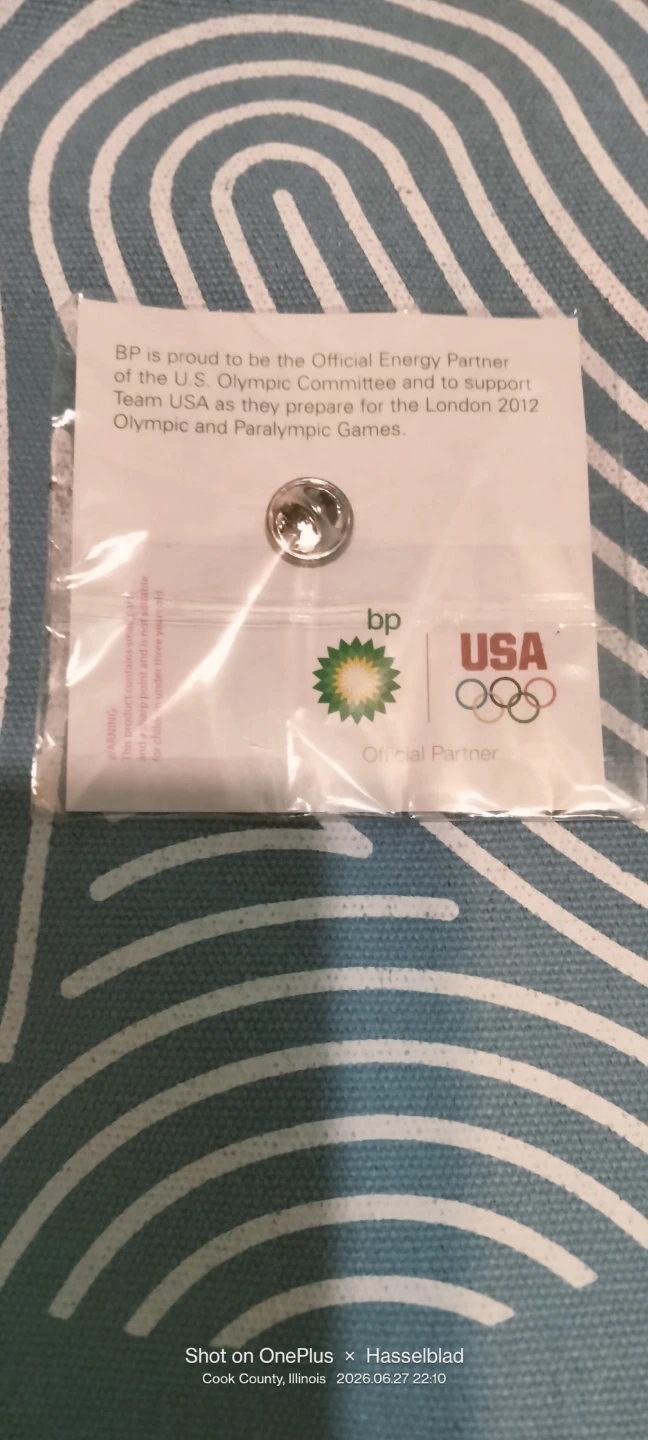 BP USA Olympic Partner Pin London 2012 - photo 2