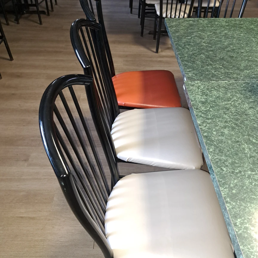 Upholstered Dining Chairs and tables for restaurant - photo 4