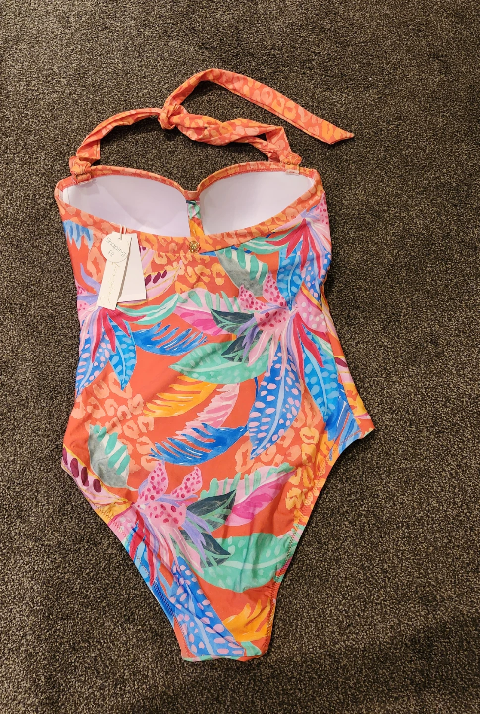Shaping Fit One-Piece Swimsuit - Size 10 - photo 2